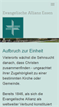 Mobile Screenshot of evangelische-allianz-essen.de